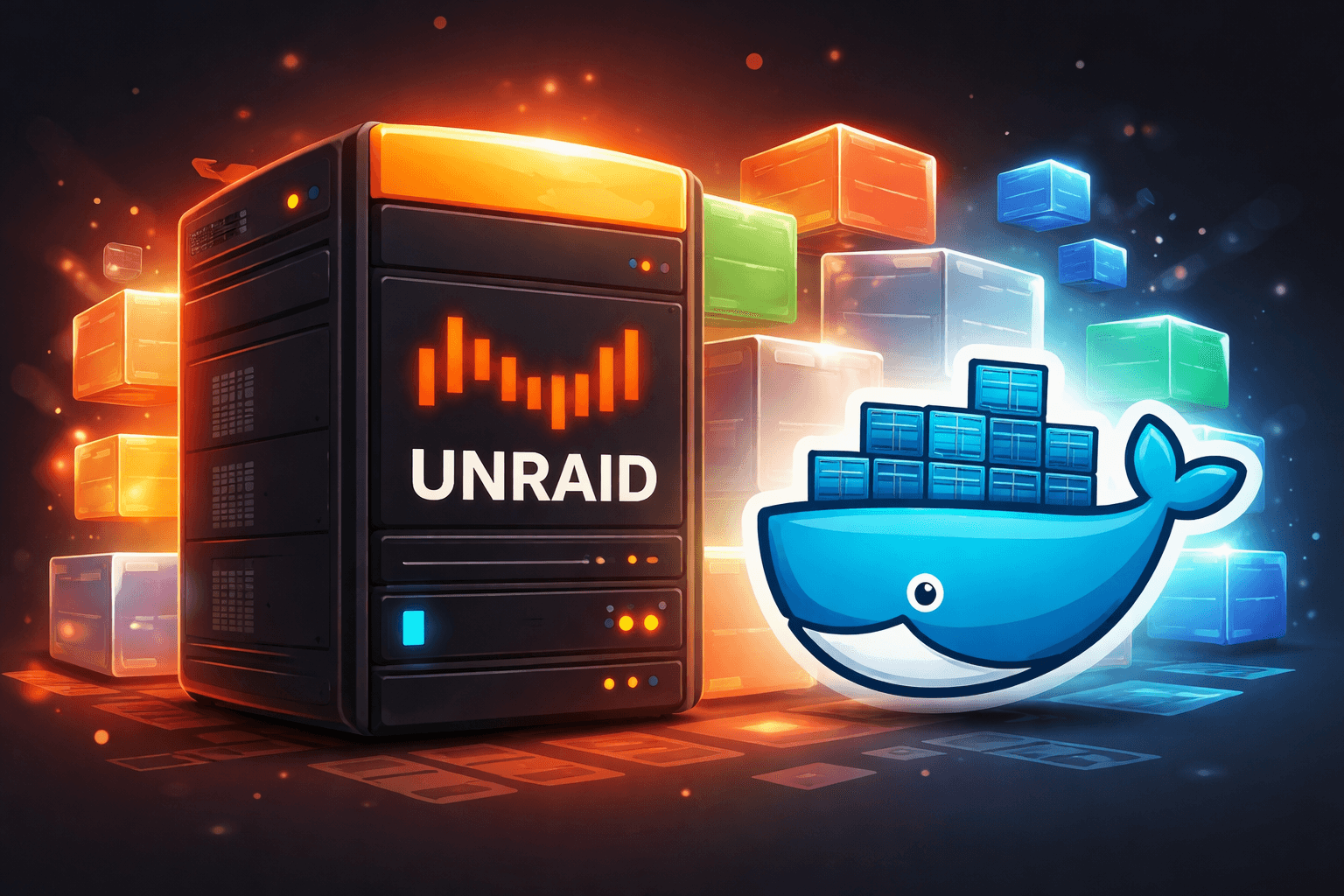 Unraid + Docker Homelab